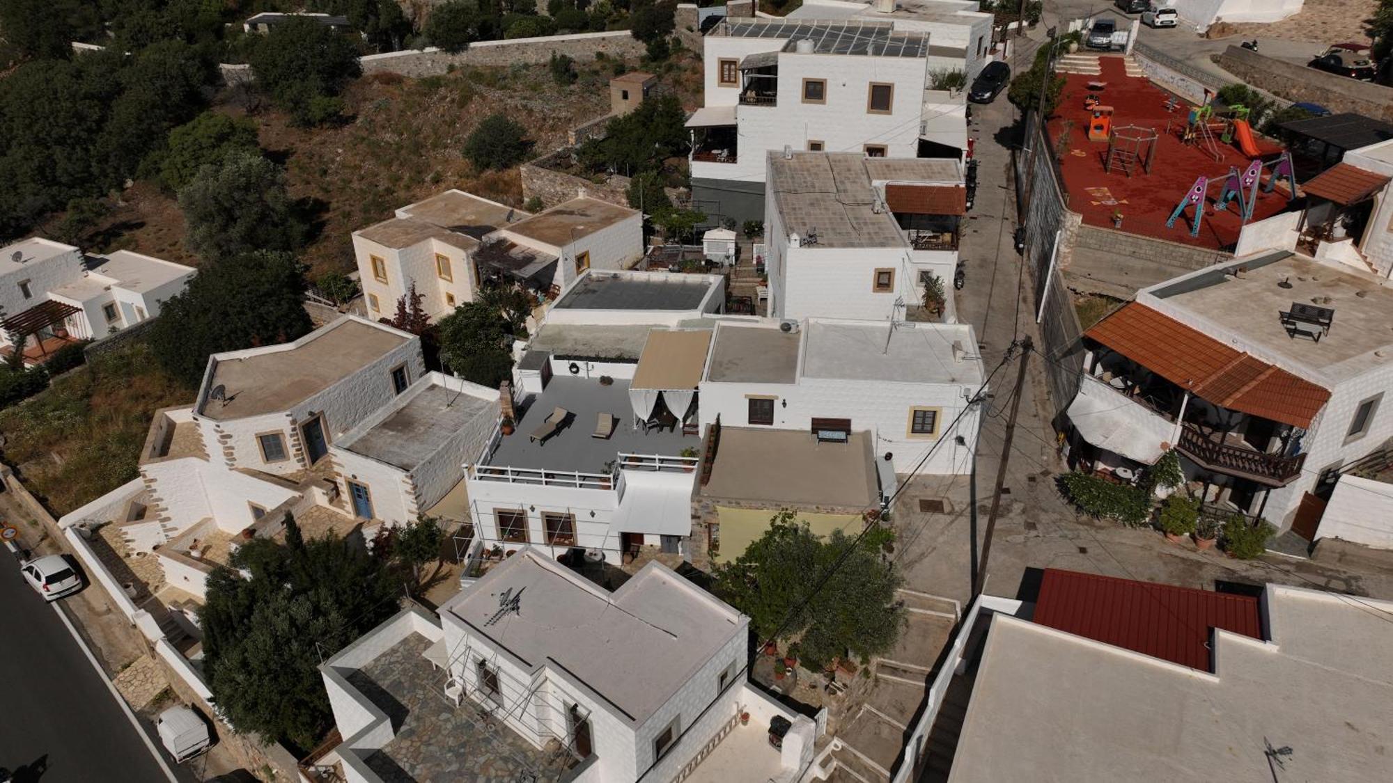 Manos House In Chora Villa Pátmos Buitenkant foto