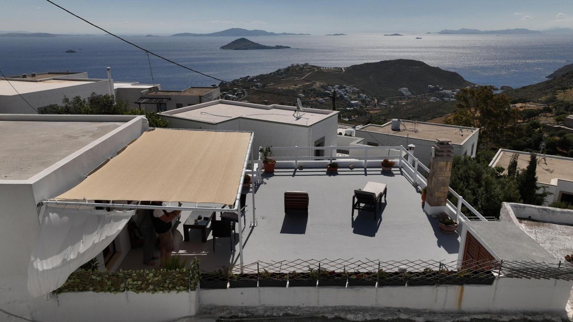 Manos House In Chora Villa Pátmos Buitenkant foto